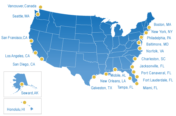 ocean ports in usa